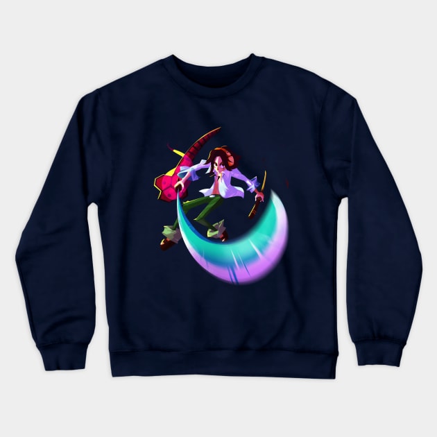 Shaman King - Asakura Yoh Crewneck Sweatshirt by sythelum